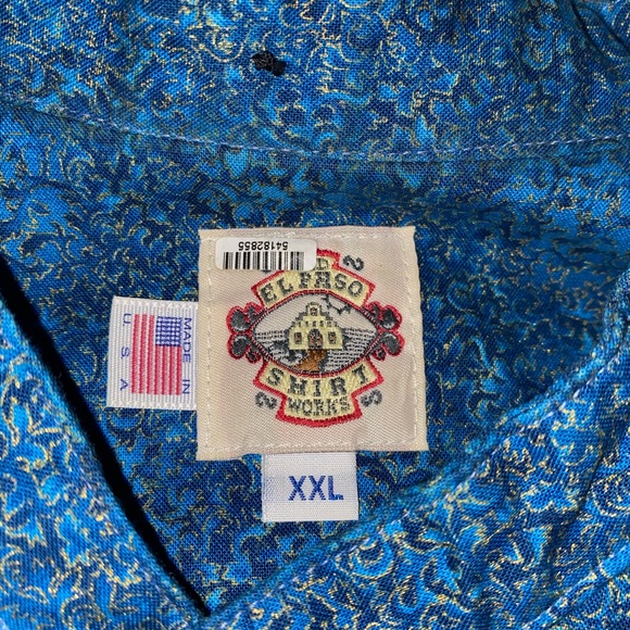 Men’s western longsleeve dress shirt. - Picture 2 of 3